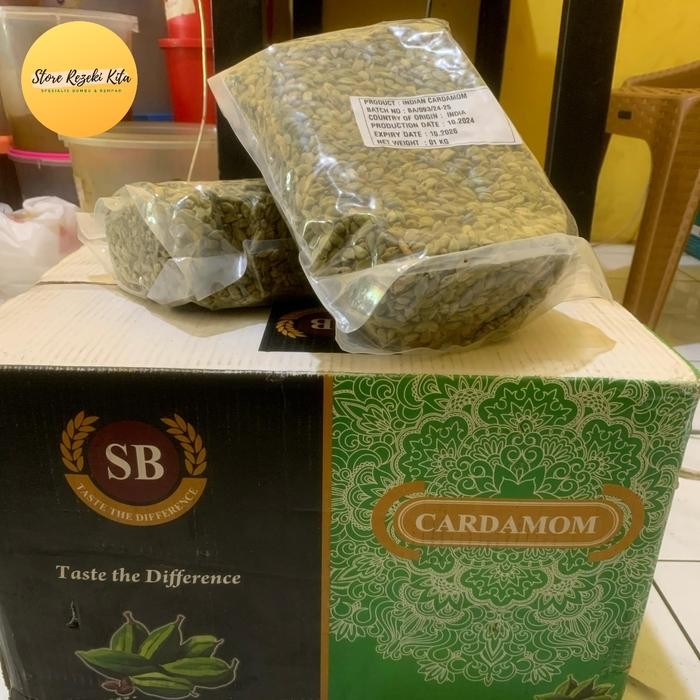 

KAPULAGA HIJAU ARAB INDIA 500 GRAM / GREEN CARDAMOM