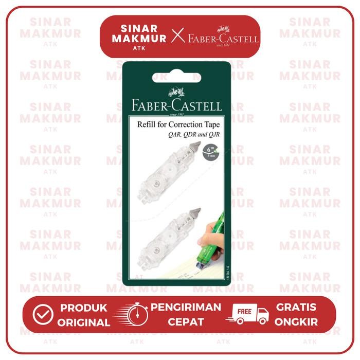 

ID REFILL/ISI TIPEX KERTAS QJR/QAR/QDR ISI 2 PCS FABER CASTELL (SET)