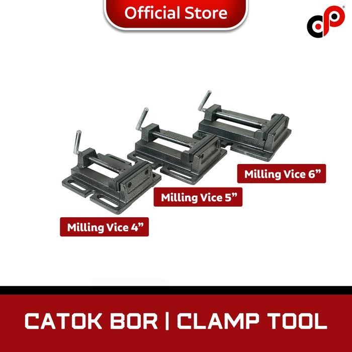 Paling Murah Catok Bor Duduk 6" Ragum Bor Duduk 6" Milling Vice 6"