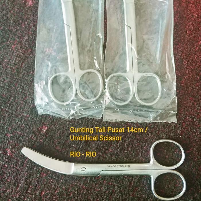 

ID GUNTING TALI PUSAT 14CM / UMBILICAL SCISSOR