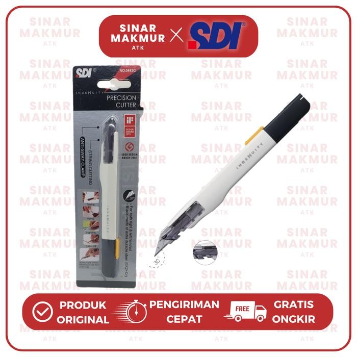 

ID INGENUITY PRECISION CUTTER/PEMOTONG 30 DERAJAT AUTOLOCK SDI 0443C(PCS)