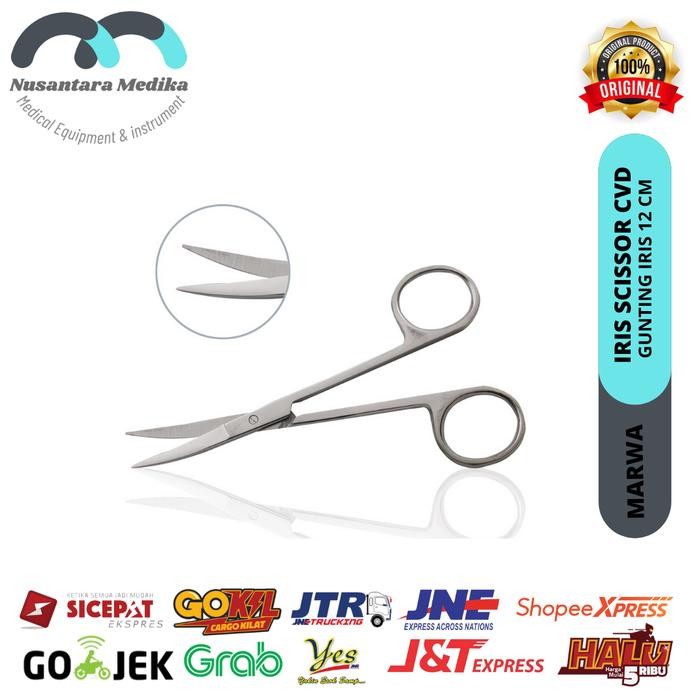 

ID GUNTING TAJAM TAJAM BENGKOK 12CM GUNTING MATA IRIS SCISSORS 12CM