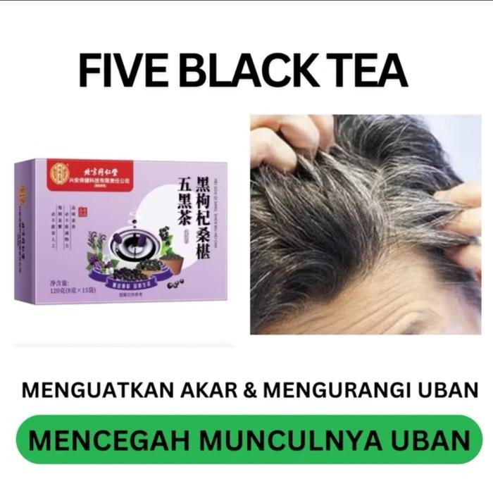 

Five Black Tea TONG REN TANG HONGKONG Teh Uban