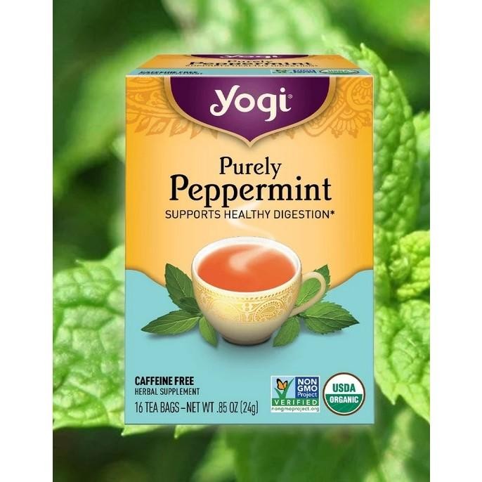 

YOGI Purely Peppermint 16 Tea Bags Supports Healthy Digestion*