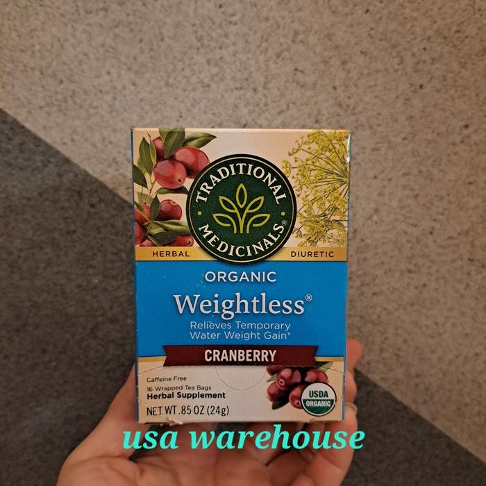 

Traditional Medicinals Organic Weightless Cranberry Tea 16 tea bags