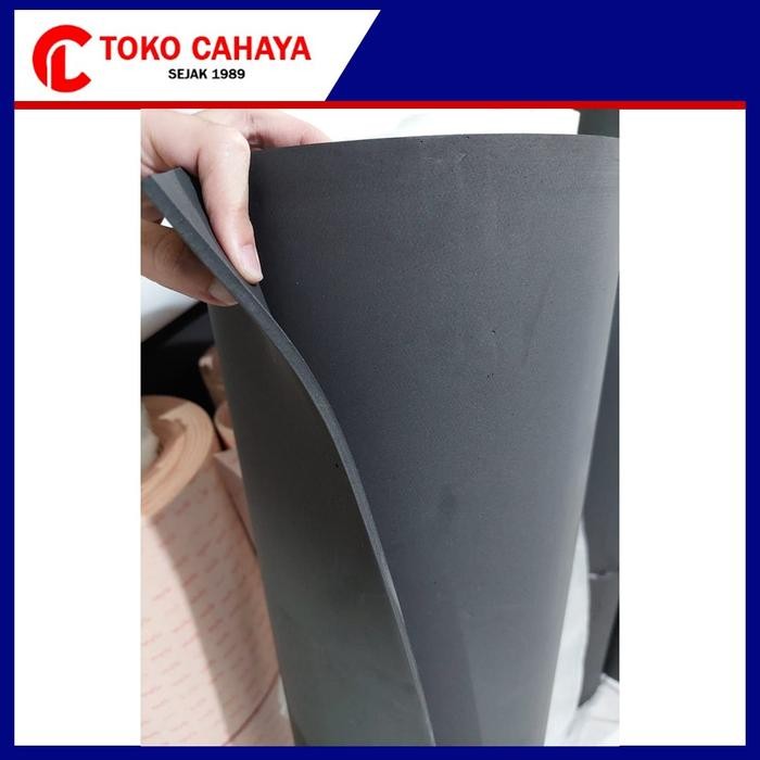 BUSA ATI EVA SPON ATI 5MM METERAN HITAM PUTIH