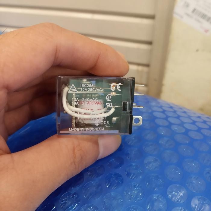 RELAY OMRON LY4 220V AC 10A ASLI 220VAC