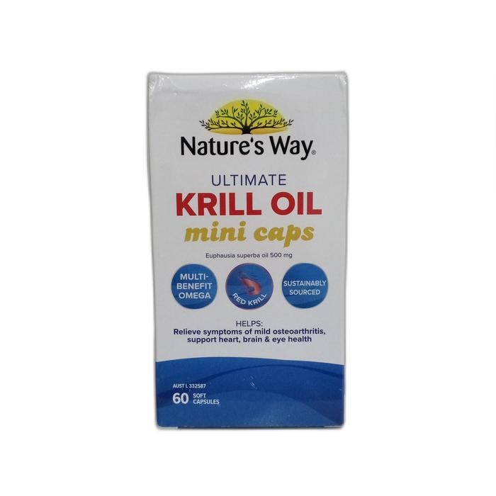 

Nature'S Way Ultimate Krill Oil Mini Caps 60 Soft Capsules