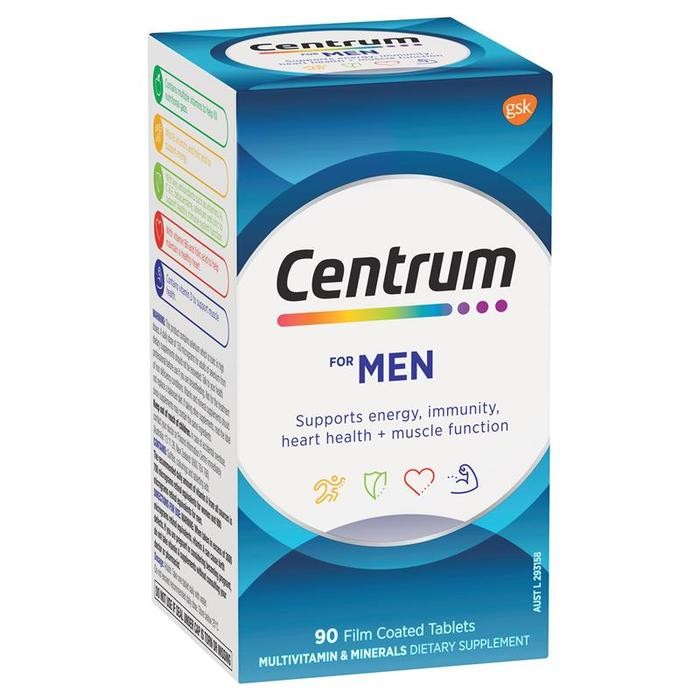 

Centrum For Men 90 Tablets