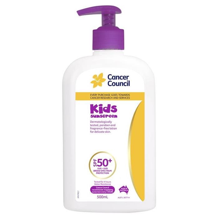 

Cancer Council Kids Sunscreen Spf 50+ 500Ml