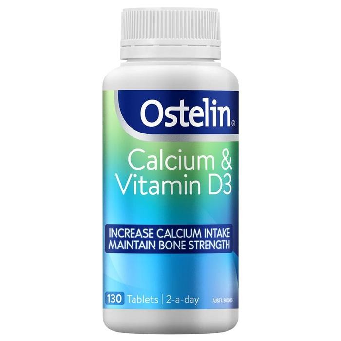 

Ostelin Calcium & Vitamin D3 Maintain Bone Strength 130 Tablets