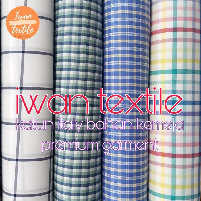 

Baru Kain Katun Kotak Kotak Bahan Baju Kemeja / Hem / Koko Pria / Atasan Wanita Yaded/Kardet Import