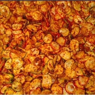 

Krupuk sebring bawang pedas daun jeruk 1kg