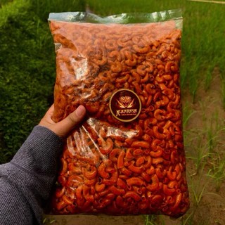 

500 Gram Makaroni Cikruh Kriuk Pedas Gurih Daun Jeruk | Cemilan Snack Makaroni [ Kukarasa Snack ]