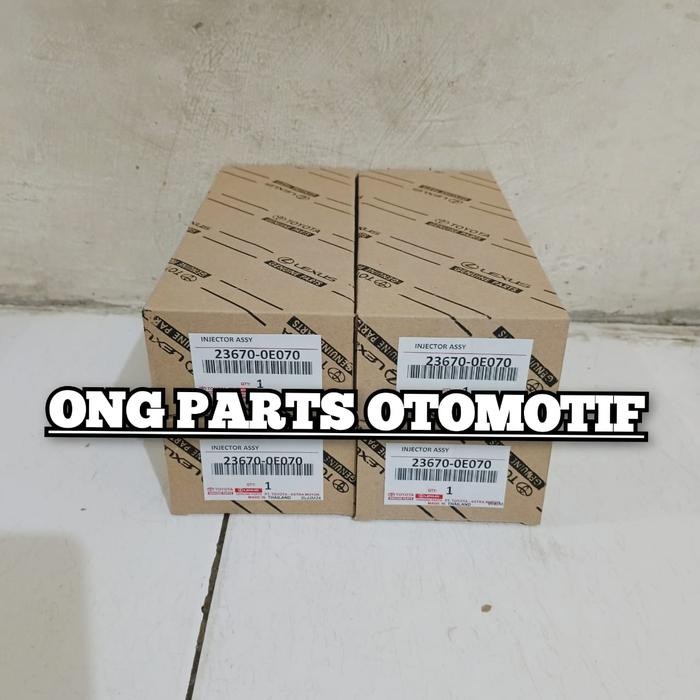 Bisa Grab Injector Injektor Assy Fortuner Vrz 1Gd Pin 6 23670-0E070 / 23670-09460