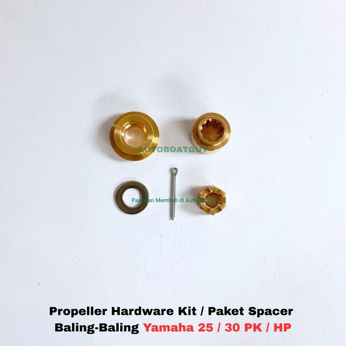 Propeller Hardware Kit / Paket Spacer Baling-Baling Yamaha 25 / 30 PK / HP