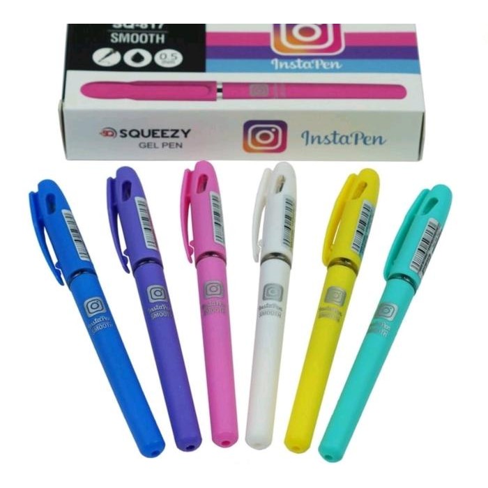 

New PULPEN GEL 1 LUSIN ( PACK ) / PEN GEL INSTAPEN CANDY 0.5mm MURAH