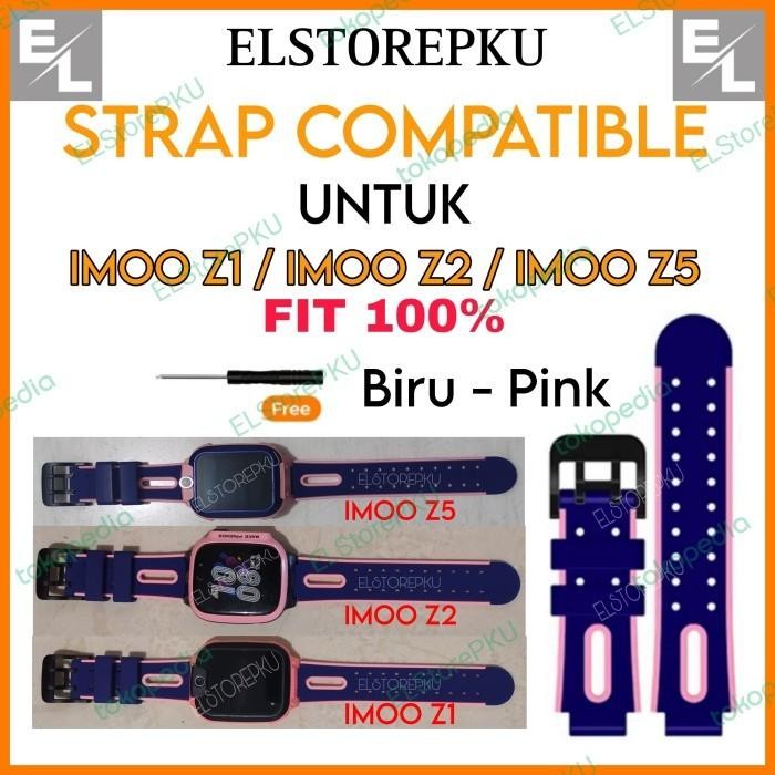 ASLI Strap compatible imoo Z5 Z2 Z1 kualitas imo watch Tali Jam READY STOCK
