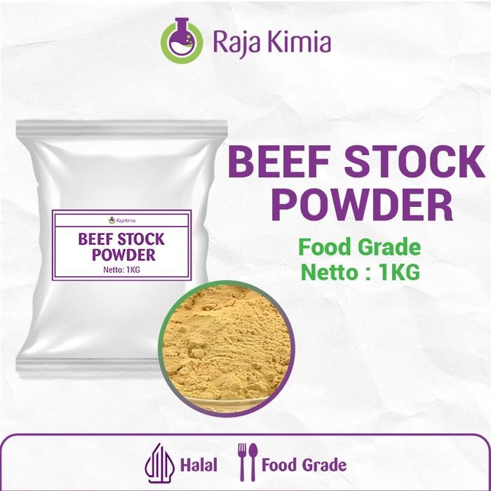 

Beef Stock Powder / Beef Extract / Kaldu Sapi Non Msg - Halal