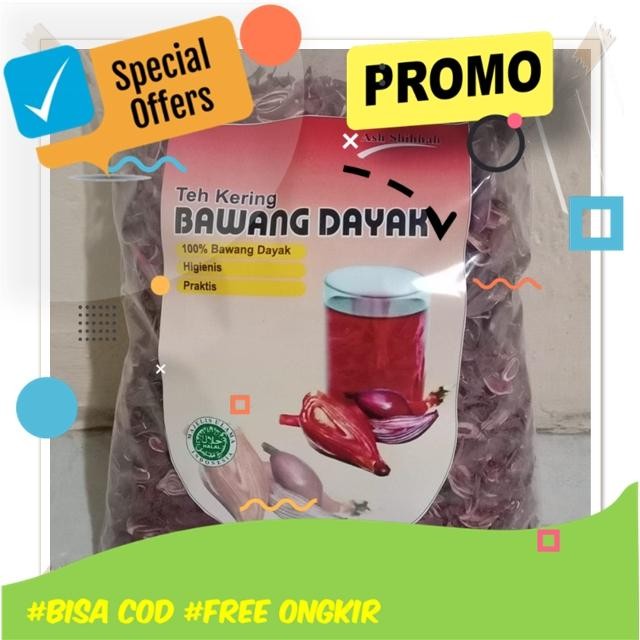 Bawang Dayak Kering Asli Kalimantan 1Kg 1000Grm Brambang Bwang Dayak