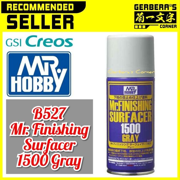 

Mr Color Spray B527 Mr Finishing Surfacer 1500 Gray - Lacquer Paint