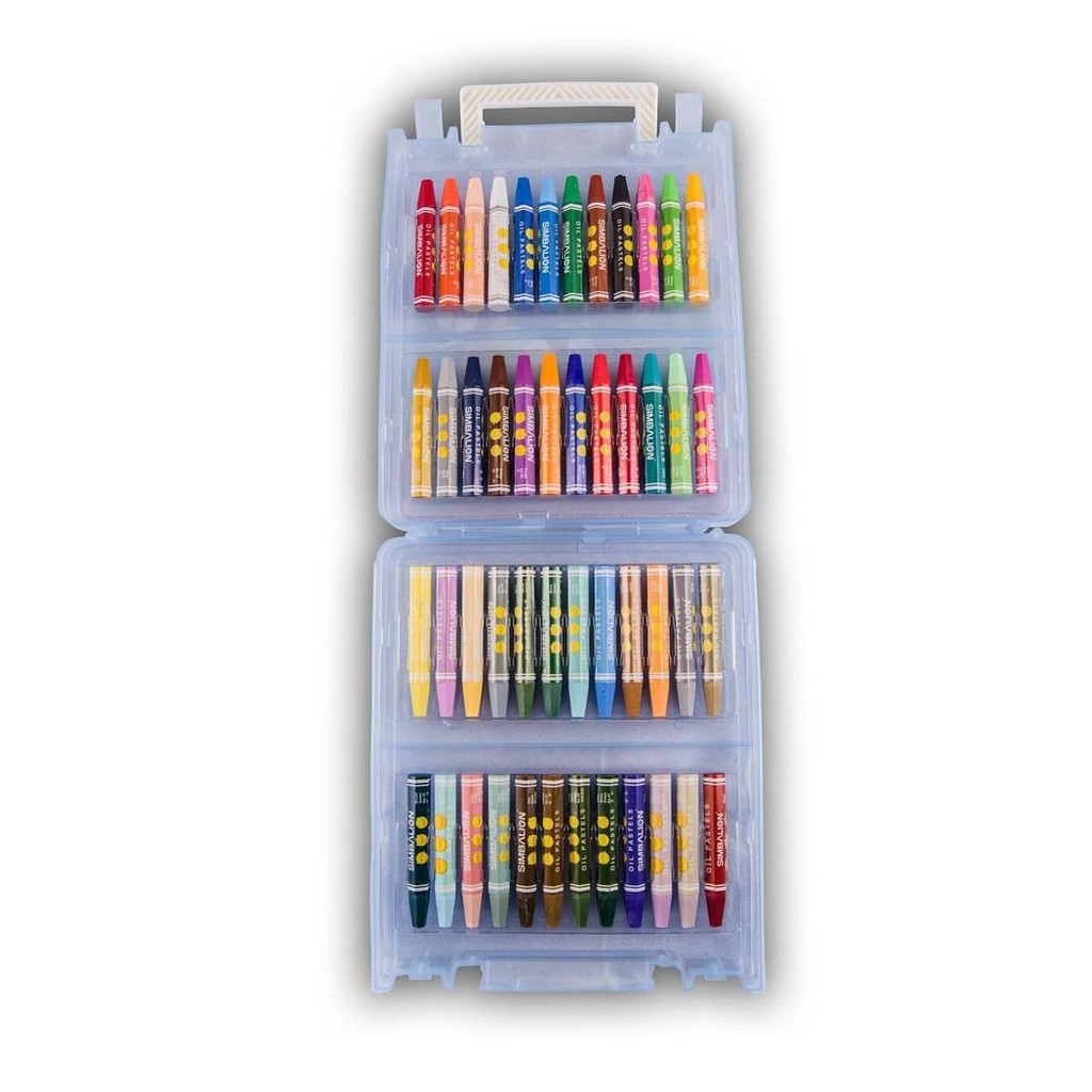 

Crayon/Krayon Oil Pastel 48 Colors Simbalion Kf-48A, Lengkap