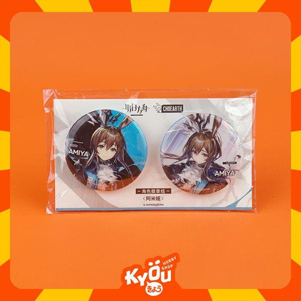 

Wisadel Logos Civilight Eterna Amiya Absolved Will Be The Seekers Character Badge Set - Arknights