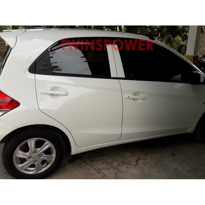 Hemat Talang Air Mobil Slim Honda Brio (2012-2018) / New Brio (2019 Ke Atas) Bonus Talang Spion