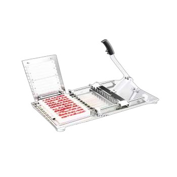 KMB Mesin Penusuk Sate Manual 10 Tusuk Stainless Steel Pembuat Sate