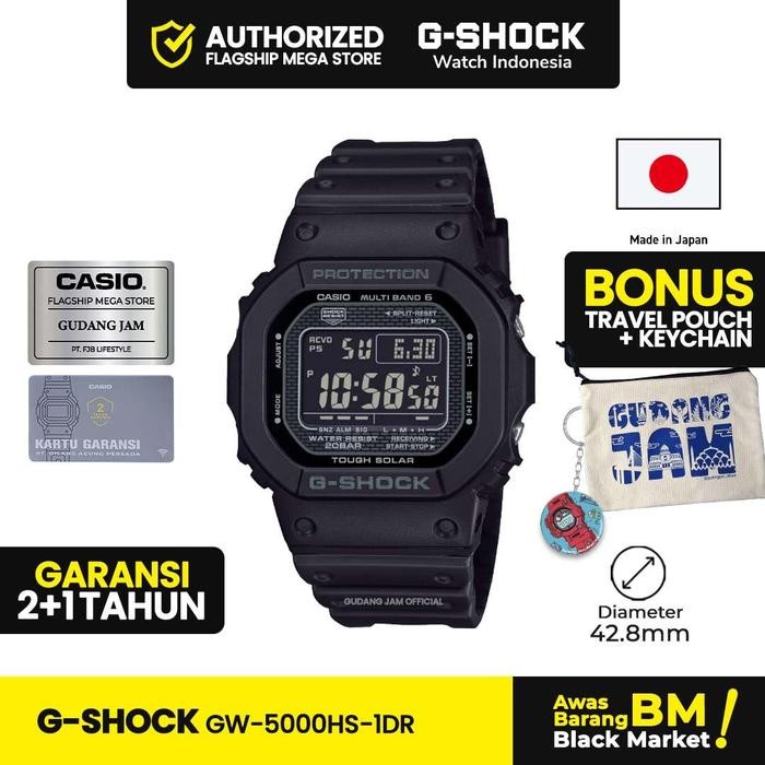 Jam Tangan Pria G-Shock GW-5000HS-1DR GW-5000HS-1D GW-5000HS GW5000HS GW 5000HS Watches