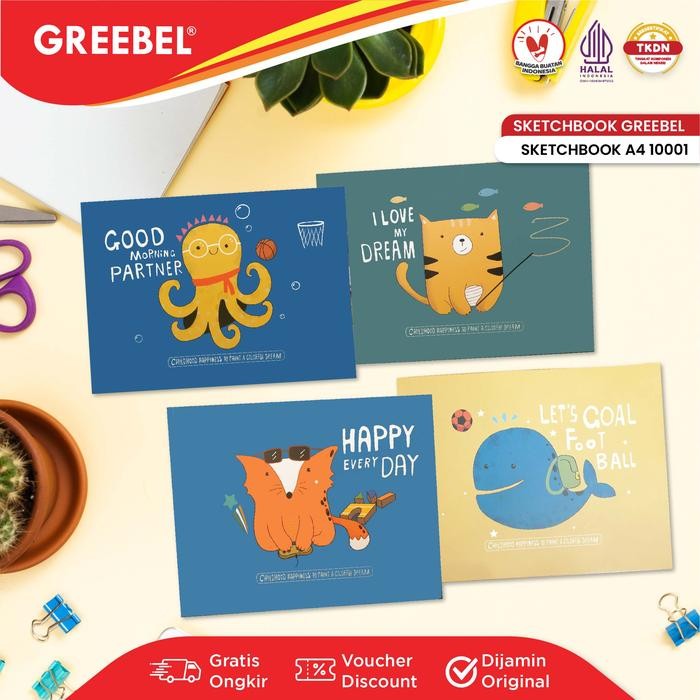 

HARGA DISKON GREEBEL Buku Gambar Sketch Book A4 30 Lembar (10001) Buku Sketsa Drawing Book