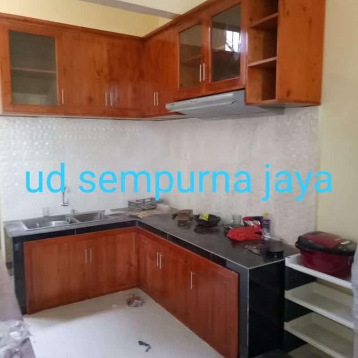Terlaris Lemari Dapur Kitchen Set Kayu Jati Belanda