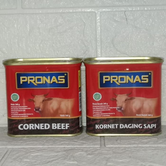 

Promo Pronas Kornet Sapi Corned Beef Kaleng 340gr Exp 2025 Halal