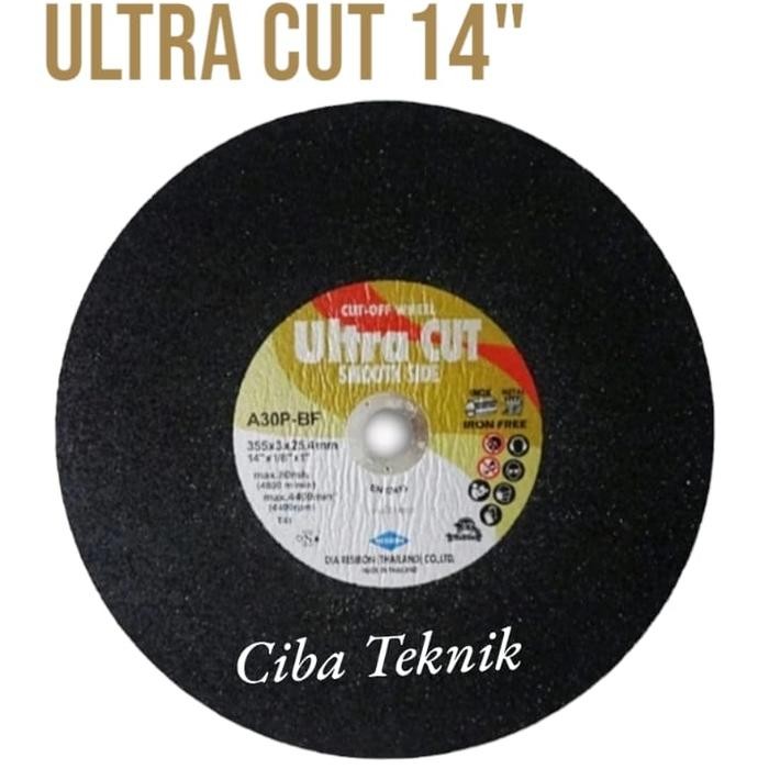 

Promo Batu Gerinda Cutting Wheel 14 Inch ULTRA Cut 355mm x 2.8mm