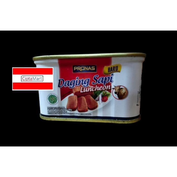 

Promo Pronas Luncheon Daging Sapi Kaleng 198gr Kornet Sapi Halal
