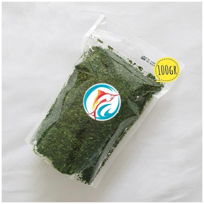 

Baru Aonori / Bubuk Nori 100g Halal - Serbuk Rumput Laut Untuk Takoyaki & Okonomiyaki