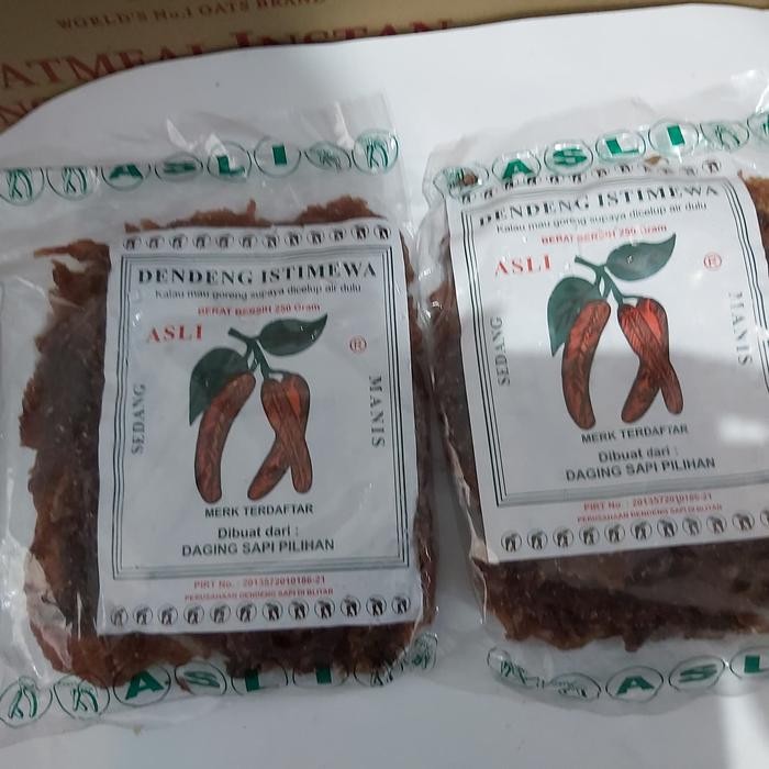 

Baru Dendeng Sapi Asli Cap Cabai Cemilan Pedas Padang
