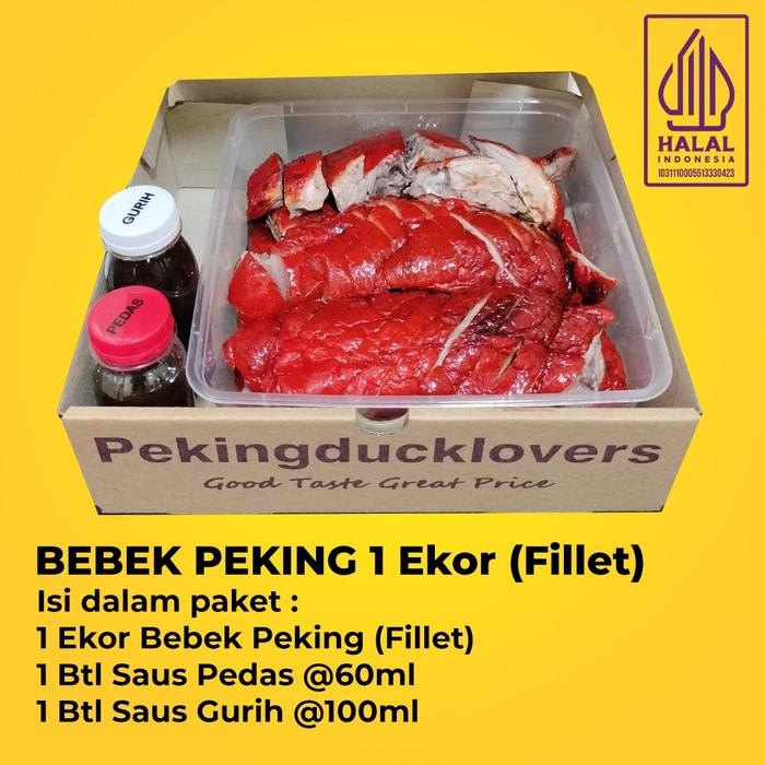 

Baru Bebek Peking Fillet Siap Masak