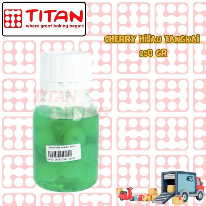 

Baru Cherry Hijau Segar Tangkai 250gr - Buah Premium