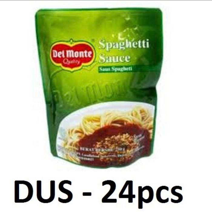 

Delmonte Spaghetti Sauce 250gr 1 Dus isi 24 pcs Saus Spageti Del Monte