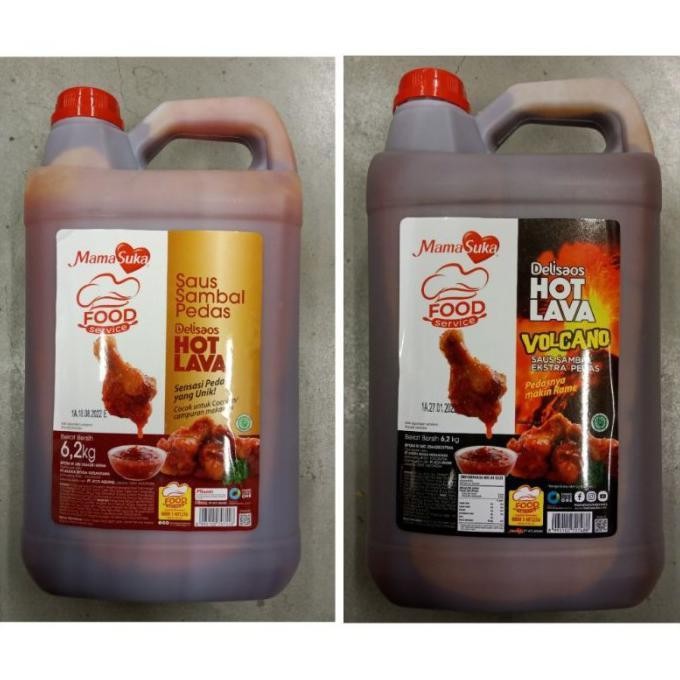 

MAMASUKA DELISAOS HOT LAVA VOLCANO 6.2 KG 6,2 6 JERIGEN GALLON GALON