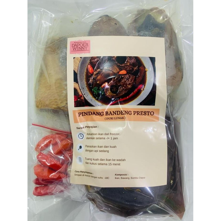 

Baru Pindang Bandeng Presto Kuah Asam Pedas Manis - 3 Potong