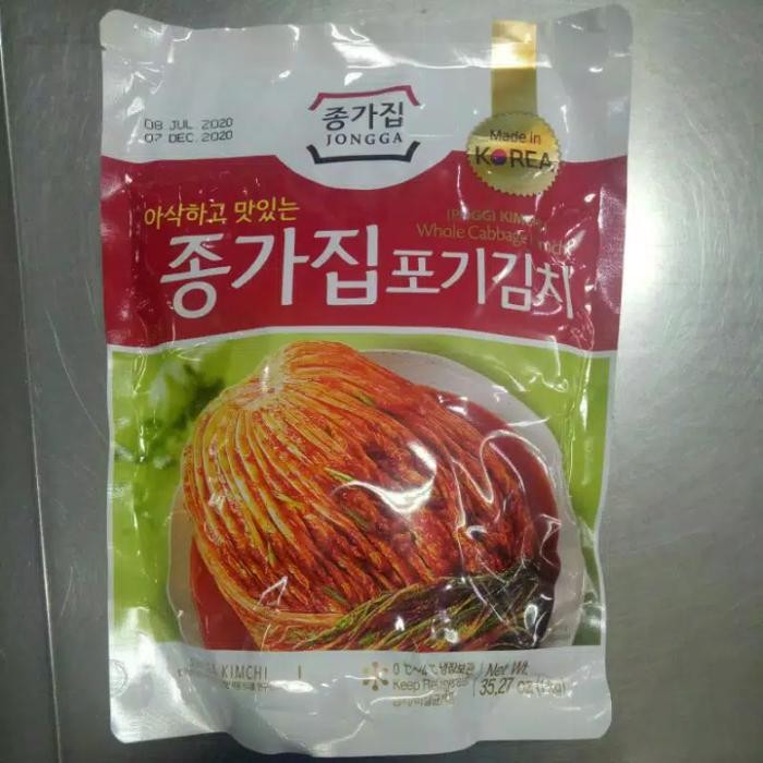 

Baru Jongga Kimchi Sawi Poggi Kimchi 1 Kg - Korean Side Dish