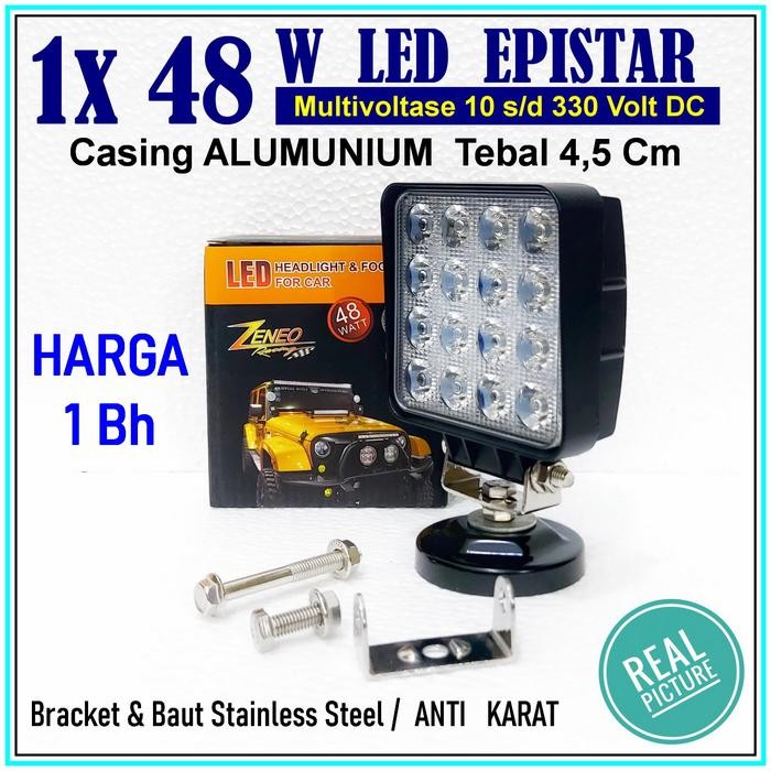 Lampu Led 24V Wheel Loader Excavator Grader Bulldozer Komatsu Hitachi