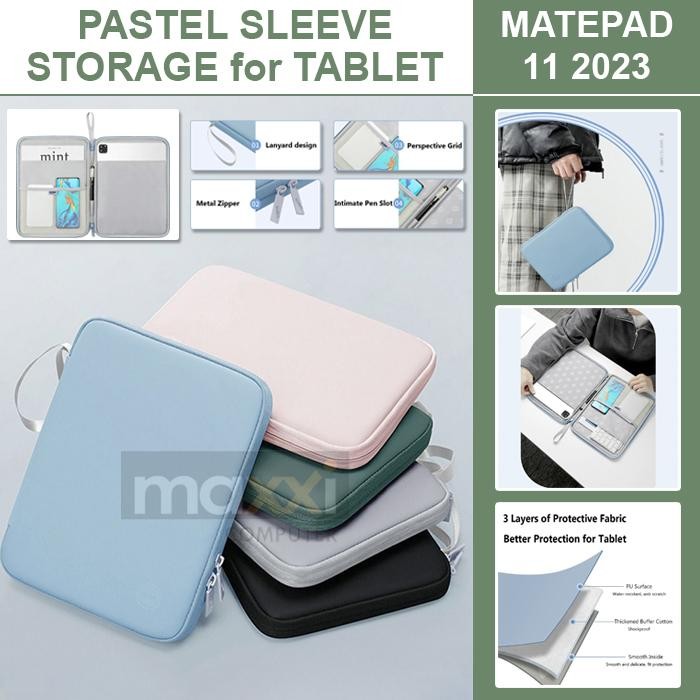 Huawei Matepad 11 2023 Sleeve Pouch Storage Tas Tablet Case Casing Terlaris