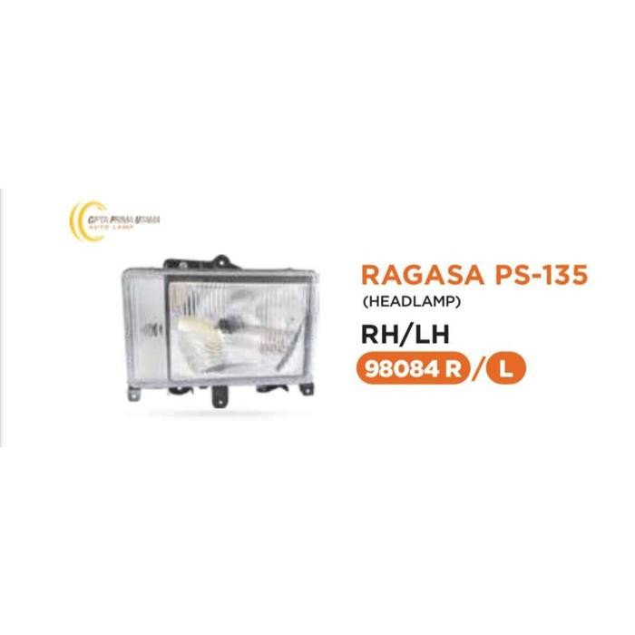 Berkualitas Lampu Depan Ragasa Ps 100 Ps 120 Ps 135 Lampu Besar Ragasa Cpu 98084