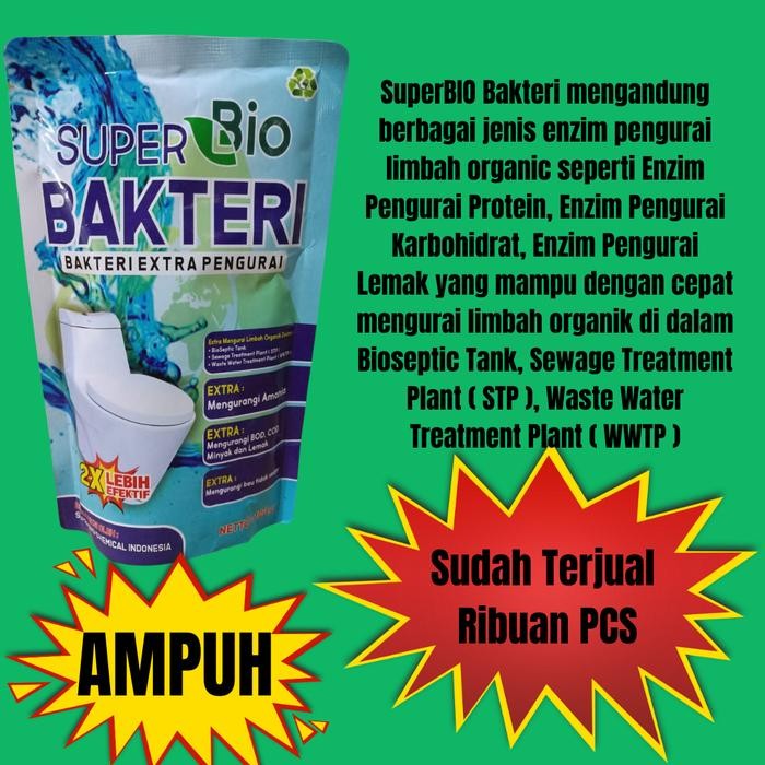 BAKTERI PENGURAI TINJA,BAKTERI PENGURAI LIMBAH,BAKTERI PENGURAI SEPTIC