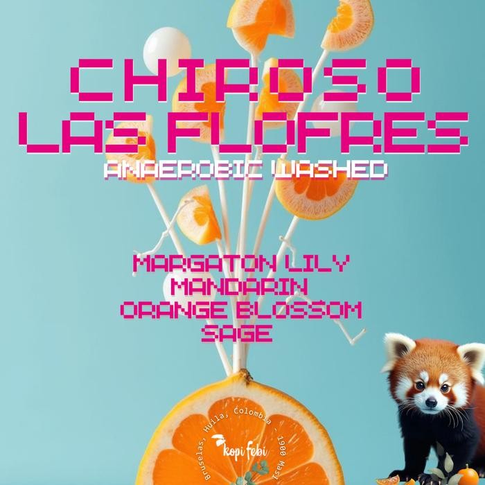 

Chiroso Las Flores Anaerobic Wash I Floral Bomb I Chiroso Coffee I Kopi Febi