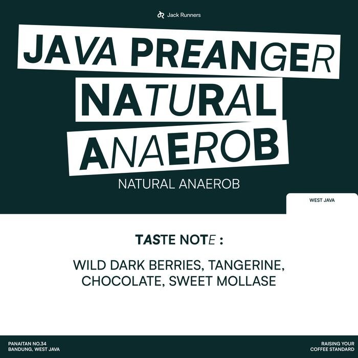 

JAVA PREANGER NATURAL ANAEROB FILTER COFFEE BEANS