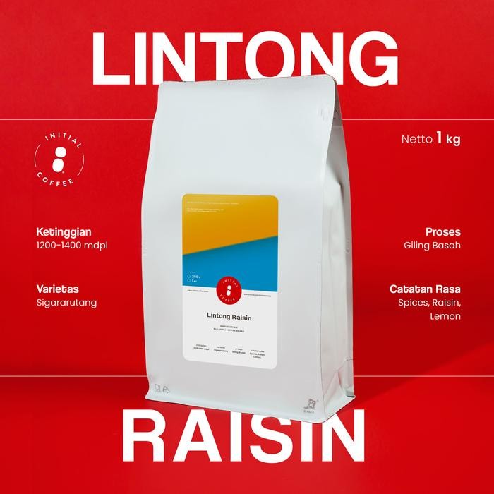 

Biji Kopi Lintong Raisin Initial Coffee 1 kg